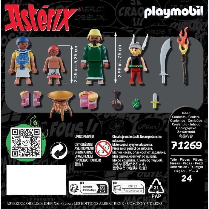 PlayMobil - 71269 - Asterix: Amonbofis y el pastel envenenado 2