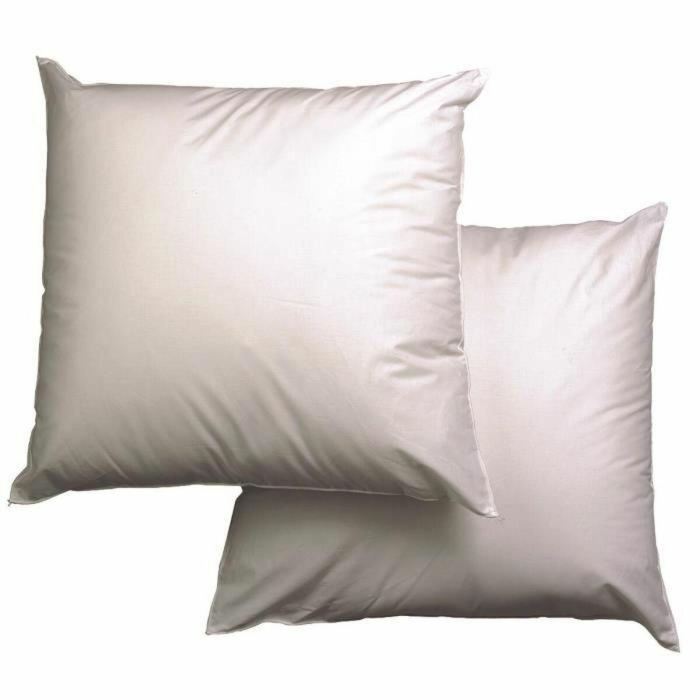 Blanreve BLA3245841691506 Juego de 2 Almohadas 60x60 cm con Acabado Bourdon