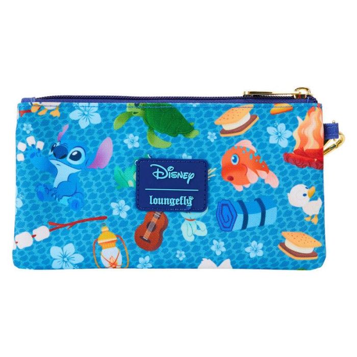 Loungefly Cartera nylon Camping Cuties Stitch Disney 2 Loungefly Cartera nylon Camping Cuties Stitch Disney 2