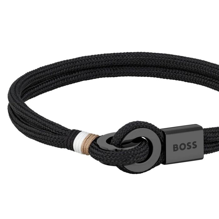 Pulsera Hombre Hugo Boss 1580472S Nailon 17,5 cm 4 Pulsera Hombre Hugo Boss 1580472S Nailon 17,5 cm 4