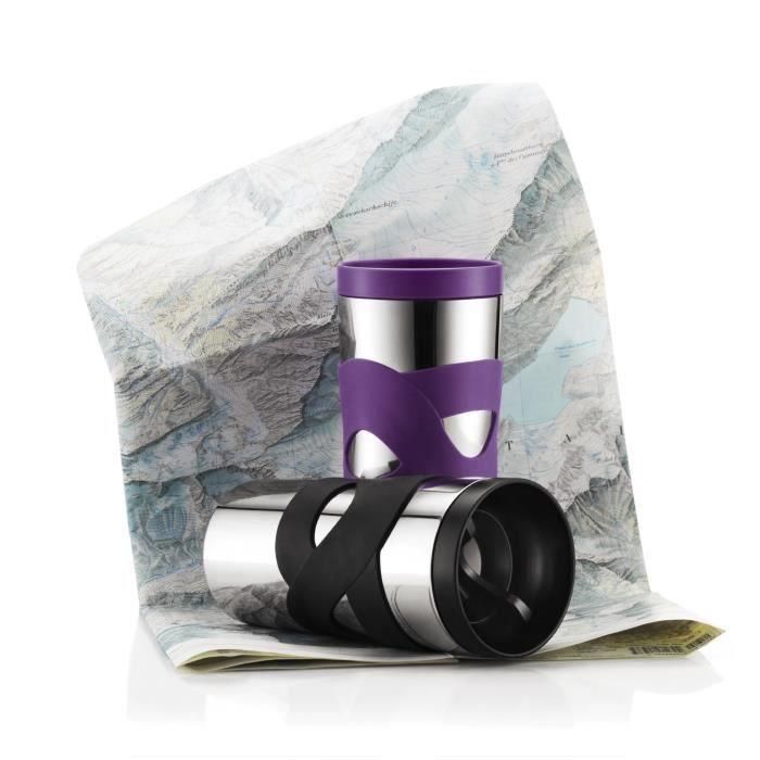 Bodum BOD0699965007621 Taza Térmica de Viaje Acero Inoxidable Doble Pared, Tapa Rosca Hermética, 0.35L, Negra 2 Bodum BOD0699965007621 Taza Térmica de Viaje Acero Inoxidable Doble Pared, Tapa Rosca Hermética, 0.35L, Negra 2