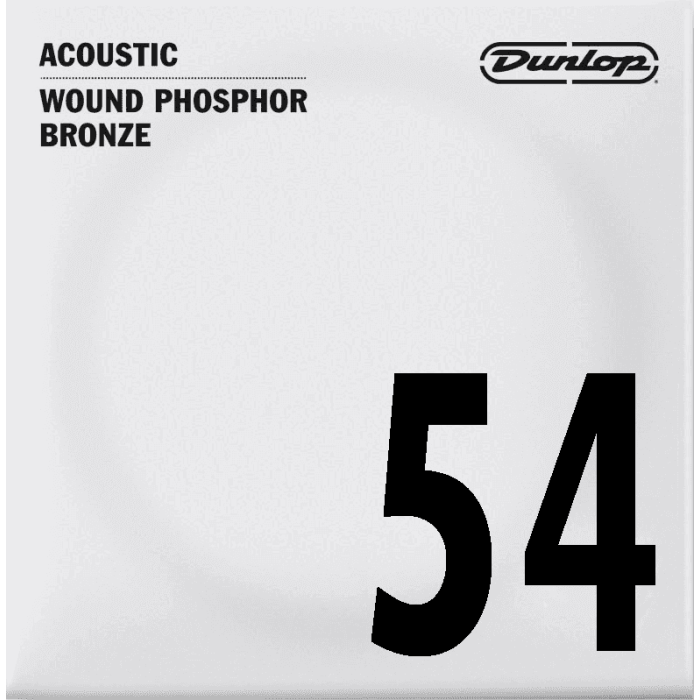 Cuerda Acústica Dunlop 92/8 Phosphor Bronze .054 1 Cuerda Acústica Dunlop 92/8 Phosphor Bronze .054 1