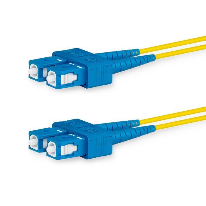 Lanview SC-SC Singlemode fibre cable duplex 3m OS2 9/125 LSZH Lanview SC-SC Singlemode fibre cable duplex 3m OS2 9/125 LSZH