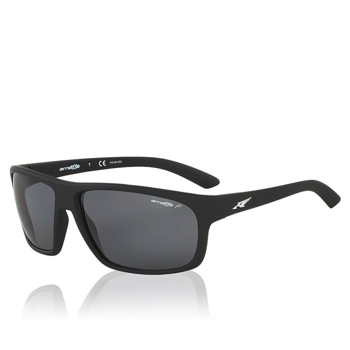 Arnette AN4225 447/81 Gafas de Sol Polarizadas Hombre Montura Negra Cristales Grises 64 mm 3