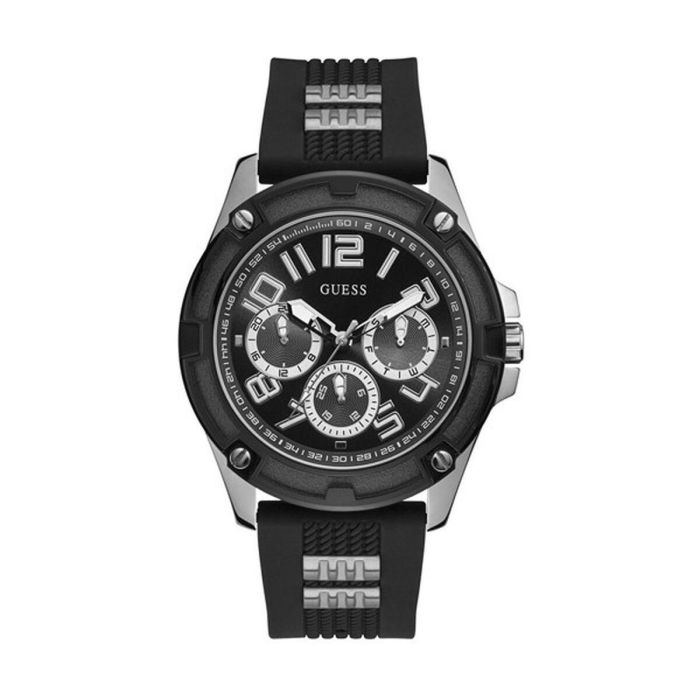 Reloj Hombre Guess GW0051G1 Ø 45 mm Negro