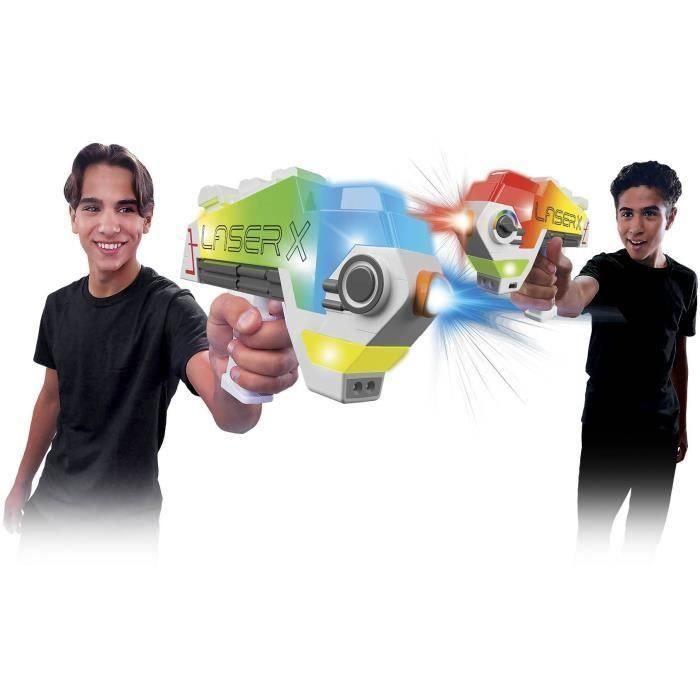 Juego láser - LANSAY - 87552 - Laser X - Double Blaster Evolution Ultra 2 Juego láser - LANSAY - 87552 - Laser X - Double Blaster Evolution Ultra 2