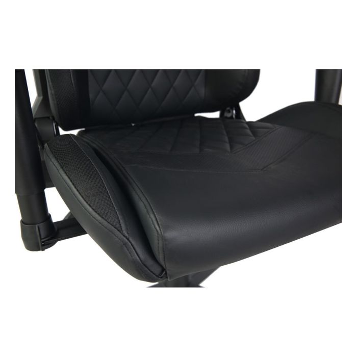 Deltaco Gaming DC410 Silla Gaming Ergonómica, Negro, Respaldo Ajustable 90-180°, Asiento y Respaldo Acolchados, Peso Máx. 120 kg, Altura Máx. 185 cm, Reposabrazos 2D
