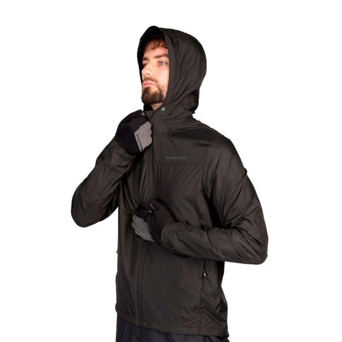 Chaqueta Deportiva para Hombre Endura Hummvee Windshell Negro Ciclismo L 1