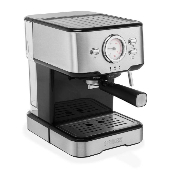 Cafetera Eléctrica Princess 249415 BRAZO 20B Acero 1100 W 1,5 L Cafetera Eléctrica Princess 249415 BRAZO 20B Acero 1100 W 1,5 L