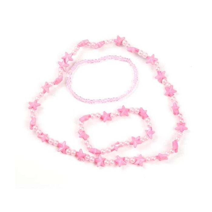 Set de 2 collares y 2 pulseras (44/57/16cm) Set de 2 collares y 2 pulseras (44/57/16cm)