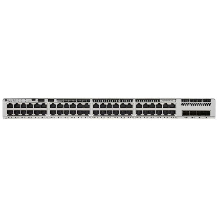 Cisco C9200L-48PXG-2Y-E Switch gestionado L2/L3 con 48 puertos Gigabit Ethernet (PoE) y 8xMGIG 40x1G 2x25G 1