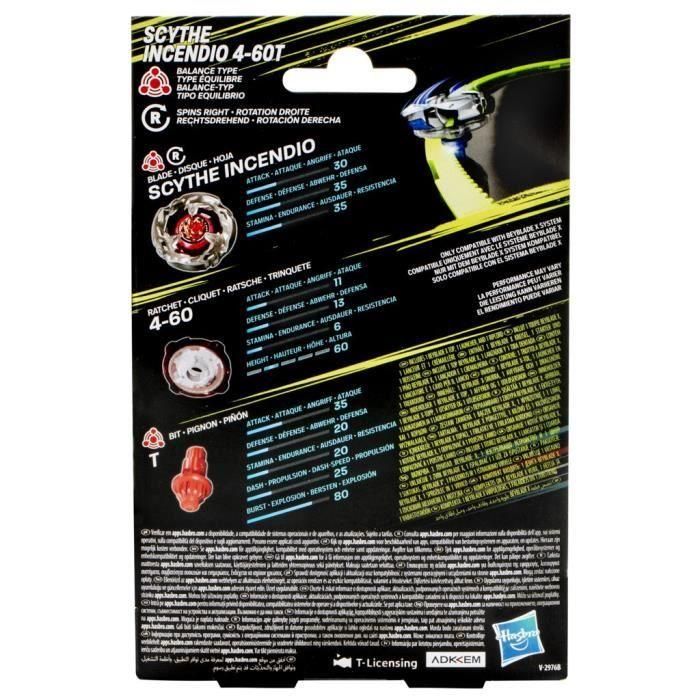 Hasbro HAS5010996257123 Beyblade 4 Hasbro HAS5010996257123 Beyblade 4