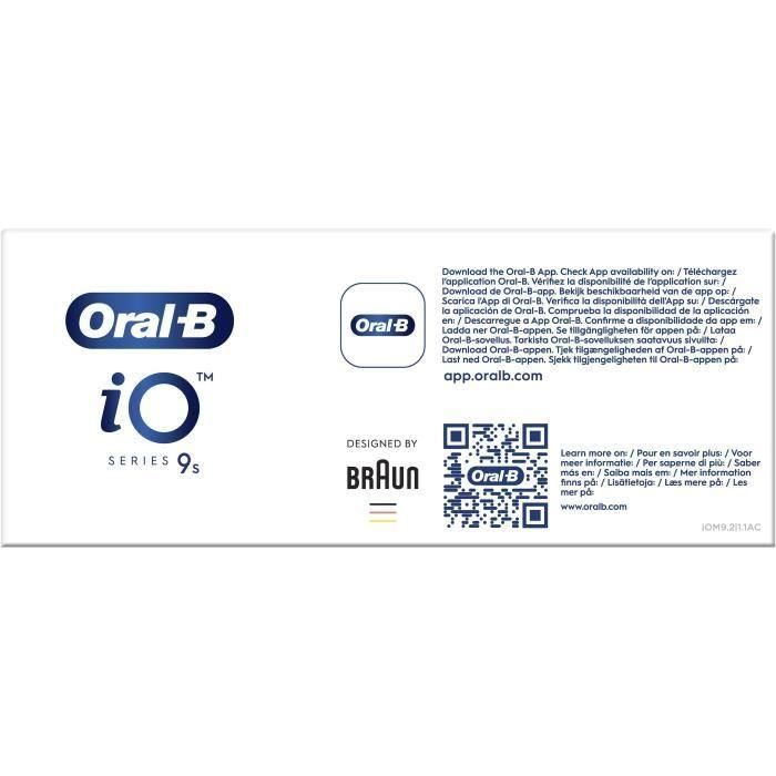Cepillos de dientes - ORAL-B - Serie iO9s - Cuarzo Rosa (+1 recambio) - Eléctricos 2 Cepillos de dientes - ORAL-B - Serie iO9s - Cuarzo Rosa (+1 recambio) - Eléctricos 2