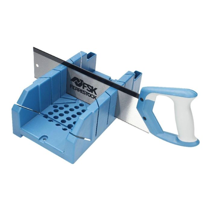 Sierra ingletadora Ferrestock Azul 5 Sierra ingletadora Ferrestock Azul 5