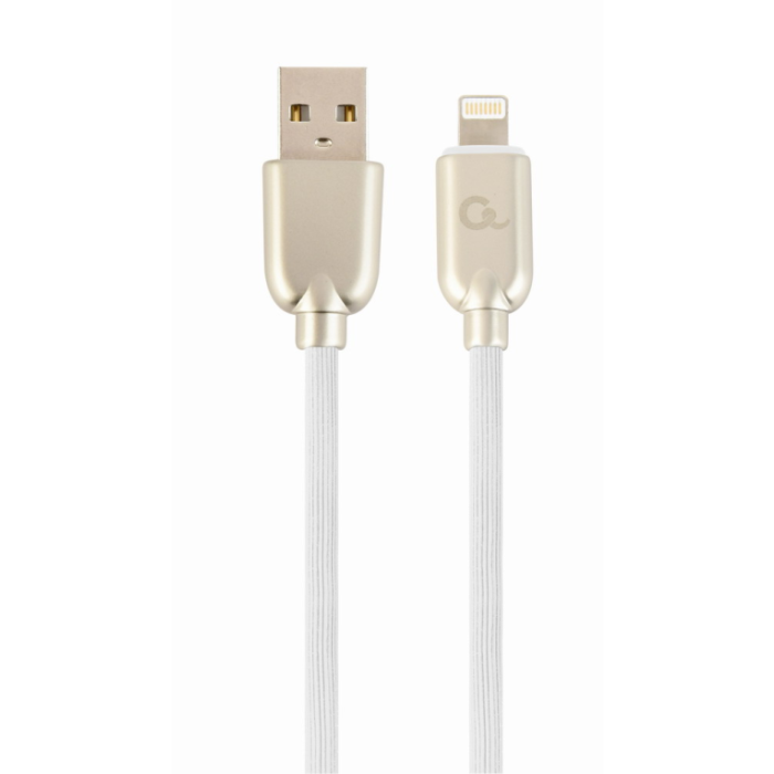 Cablexpert CC-USB2R-AMLM-2M-W cable de conector Lightning Blanco Cablexpert CC-USB2R-AMLM-2M-W cable de conector Lightning Blanco