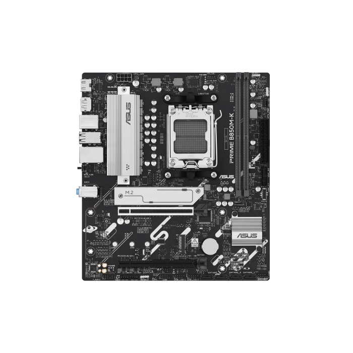 ASUS 90MB1LV0-M0EAY0 Placa Base PRIME B850M-K AM5 para AMD Ryzen 7000/8000/9000, 2xDDR5 128GB, HDMI, DP, M.2, mATX 1