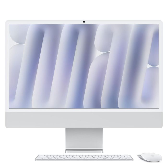 Apple iMac 24" Retina 4,5K / M4 10-Core CPU/ 16Gb/ 256Gb SSD/ 10-Core GPU/ Cristal Nanotexturizado/ Plata