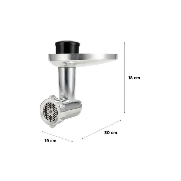 Kenwood KAX950ME Picadora de Carne de Aluminio y Acero Inoxidable - Incluye 3 Discos y 2 Cuernos para Salchichas 2 Kenwood KAX950ME Picadora de Carne de Aluminio y Acero Inoxidable - Incluye 3 Discos y 2 Cuernos para Salchichas 2
