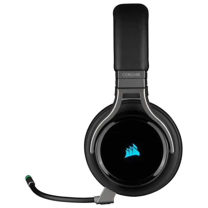 Corsair Virtuoso RGB Auriculares Diadema Conector de 3,5 mm USB tipo A Carbono