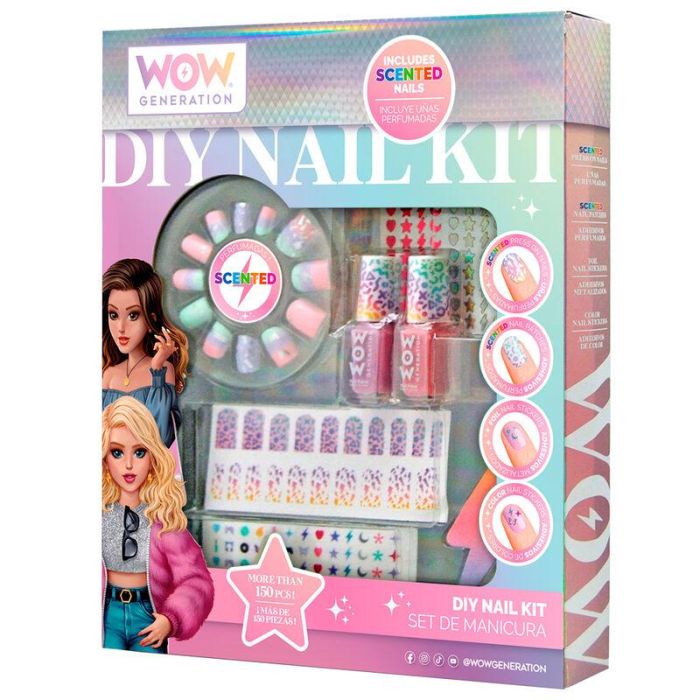 Set de manicura con uñas perfumadas wow generation 18,5x16x8,5 cm 2 Set de manicura con uñas perfumadas wow generation 18,5x16x8,5 cm 2