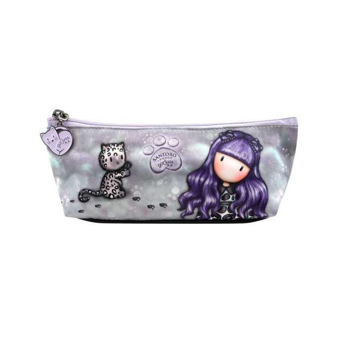 Estuche Escolar Gorjuss Smitten kitten Negro Blanco (22.3 x 8.8 x 5.7 cm) Estuche Escolar Gorjuss Smitten kitten Negro Blanco (22.3 x 8.8 x 5.7 cm)