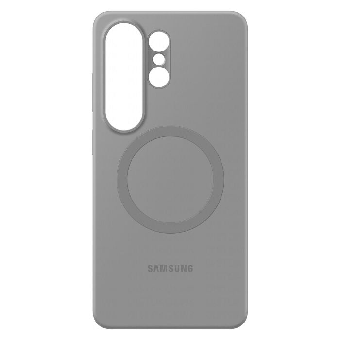 Samsung EF-ES948CJEGWW Funda Silicone Magnet Case Galaxy S26 Ultra, Compatible con MagSafe, Resistente, Gris