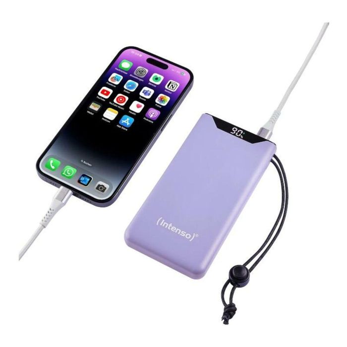 Powerbank INTENSO F10000 10000 mAh Morado Púrpura 1