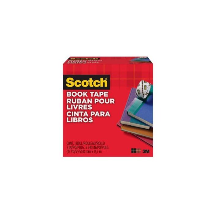 Scotch 7010408215 Rollo Cinta Reparación de Libros 50,8 mm x 13,7 m 1