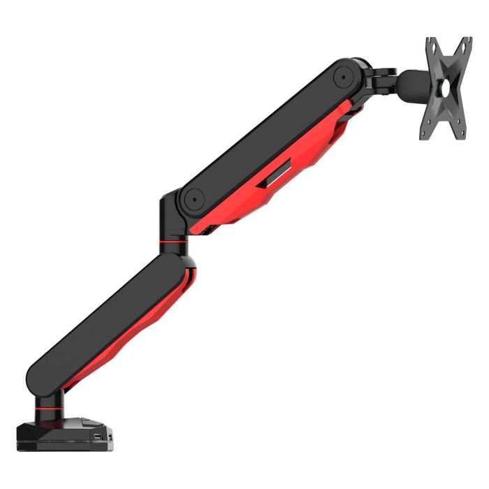 iiyama DSG3001C-R1 Soporte de Monitor para Escritorio, Ajuste de Altura, VESA 100x100/75x75, hasta 30", 9 kg, Negro y Rojo, con conector USB 11