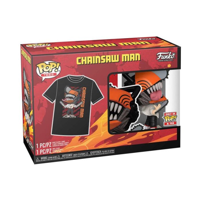 Set figura POP &#38; Tee Leaping Chainsaw Man 1