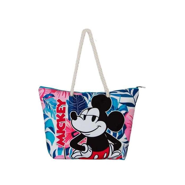Karactermania Bolsa de Playa Soleil Mickey Mouse Blossom 52 x 17 x 37 cm Poliéster Multicolor 2