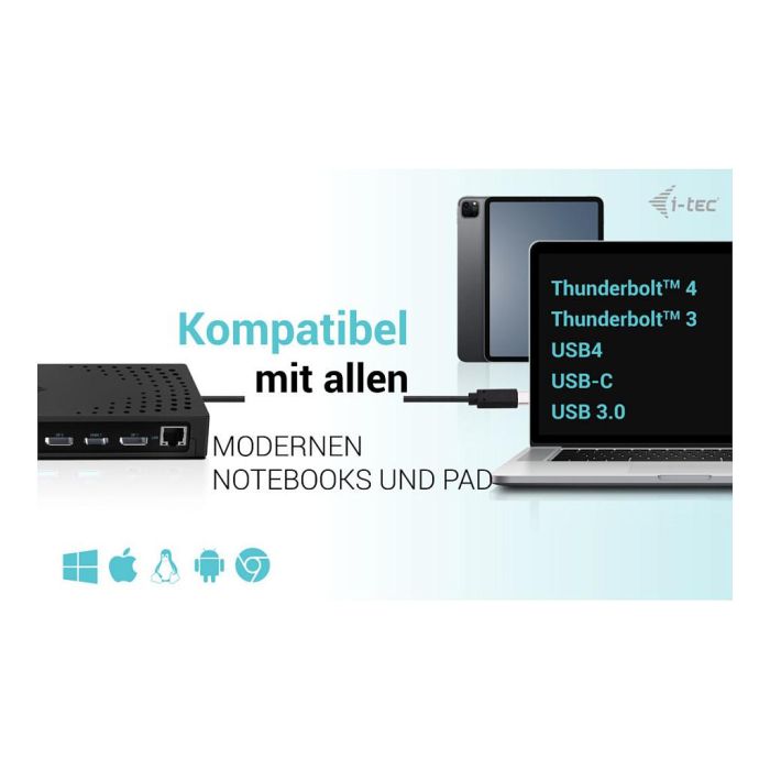 Hub USB i-Tec CATRIPLE4KDOCKPD2 2