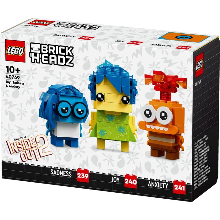 Juego de Construcción Lego BRICKHEADZ 40749 Inside Out 2 300 Piezas 5
