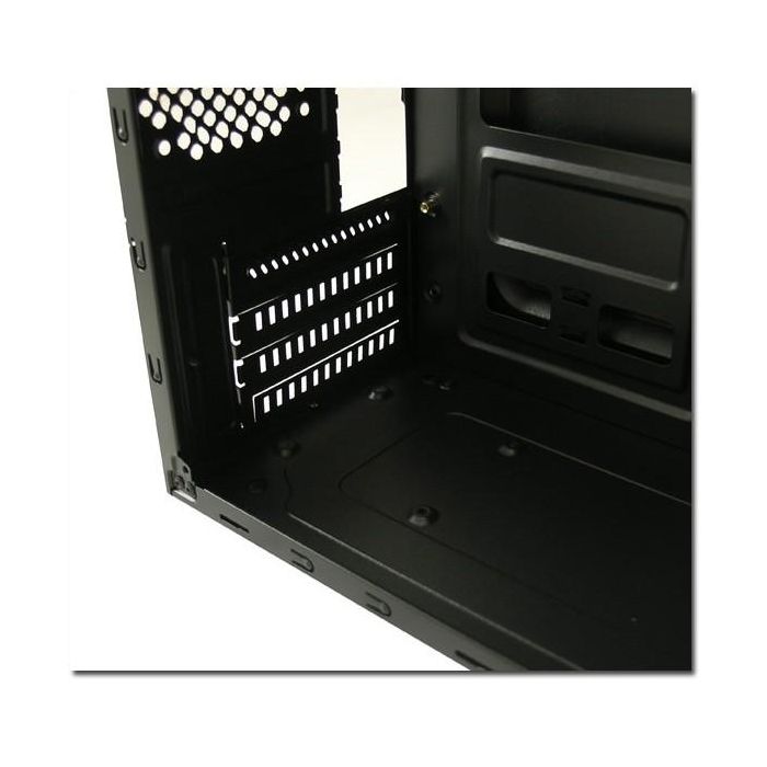 LC-Power 2015MB Micro Torre PC Negro ATX para Hogar/Oficina con USB 3.2 y Ventiladores, para placas ATX 6