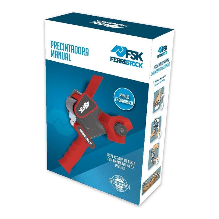 Precintadora Ferrestock Rojo Manual 1 Precintadora Ferrestock Rojo Manual 1