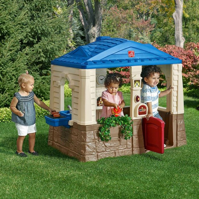 Casa Infantil de Juego Step 2 Neat & Tidy Cottage 118 x 130 x 89 cm 2