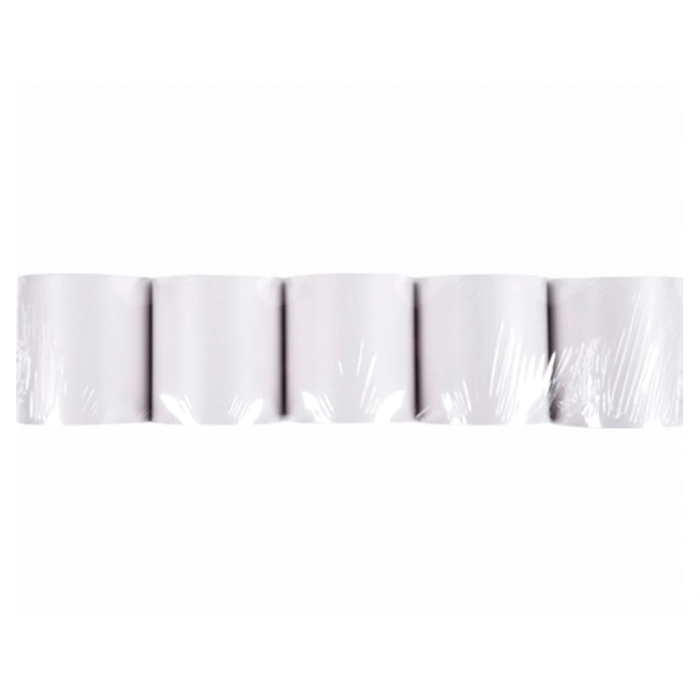 Q-connect Electro - Rollo de Papel para Sumadora, 75 mm Ancho, 65 mm Diámetro, Sin Bisfenol A, Sencillo, Mandril 12 mm