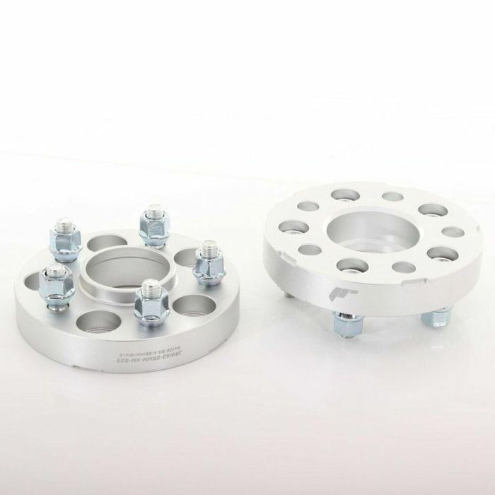Japan Racing JRWA3-25MM-5H-66S Adaptadores para llantas de 25 mm, 5 tornillos 114.3 mm, centro 66.1 mm, color plata