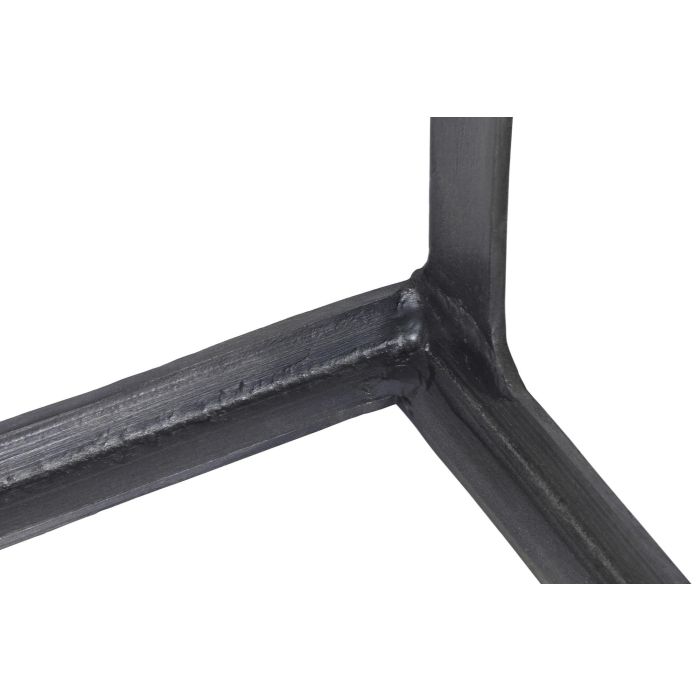 DKD Home Decor Alu antik 23 Consola Mármol Aluminio Plateado Blanco 108 x 79 x 30 cm Set de 2 3