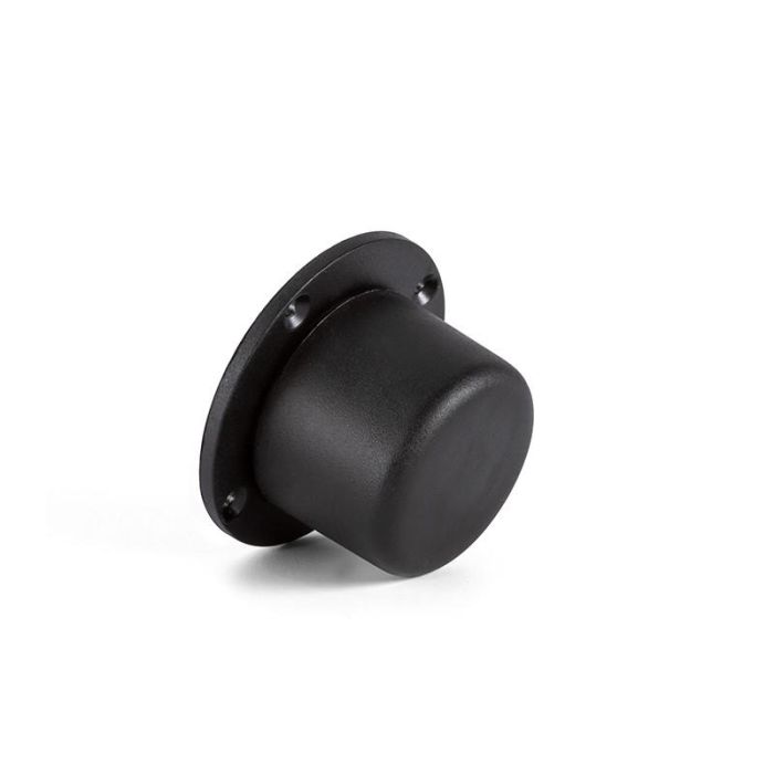 Indaux Pata Niveladora Sandy para Muebles, Acabado Negro, Regulable en Altura 65-100 mm, Plástico/Acero, Carga 100 kg 2