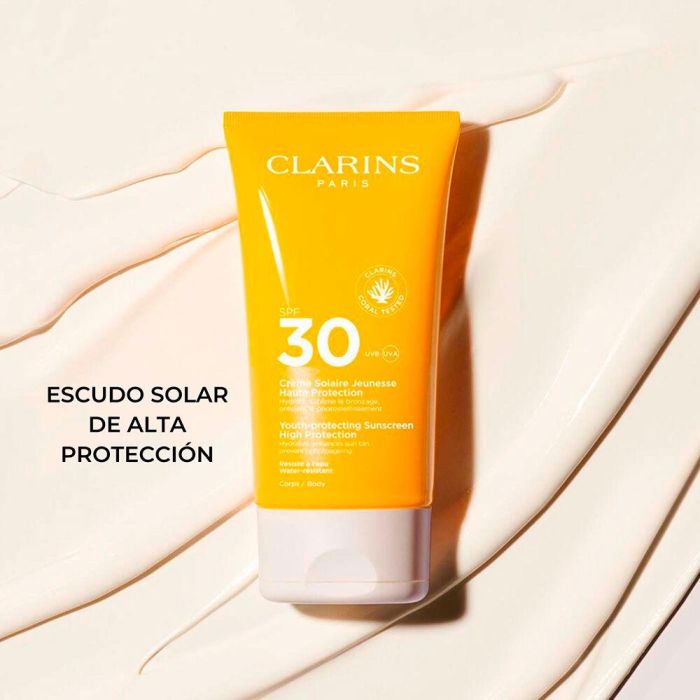Clarins S0765D Crema Corporal Protectora Solar UVA/UVB SPF30, 150 ml 3