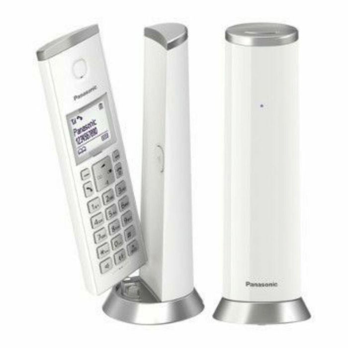 Teléfono Inalámbrico Panasonic KX-TGK212SP Blanco 0 Teléfono Inalámbrico Panasonic KX-TGK212SP Blanco 0