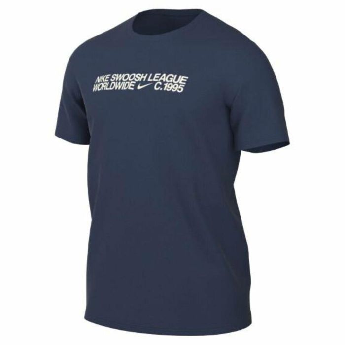 Camiseta de Manga Corta Hombre Nike TEE ESS CORE 4 DM6409 410 Azul marino