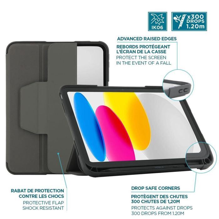 Funda para Tablet Mobilis IPAD 11 Gris 5 Funda para Tablet Mobilis IPAD 11 Gris 5