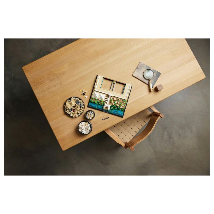 LEGO 21058 Architecture La Gran Pirámide de Giza, modelo de hobby creativo para construir, monumento mundial y decoración