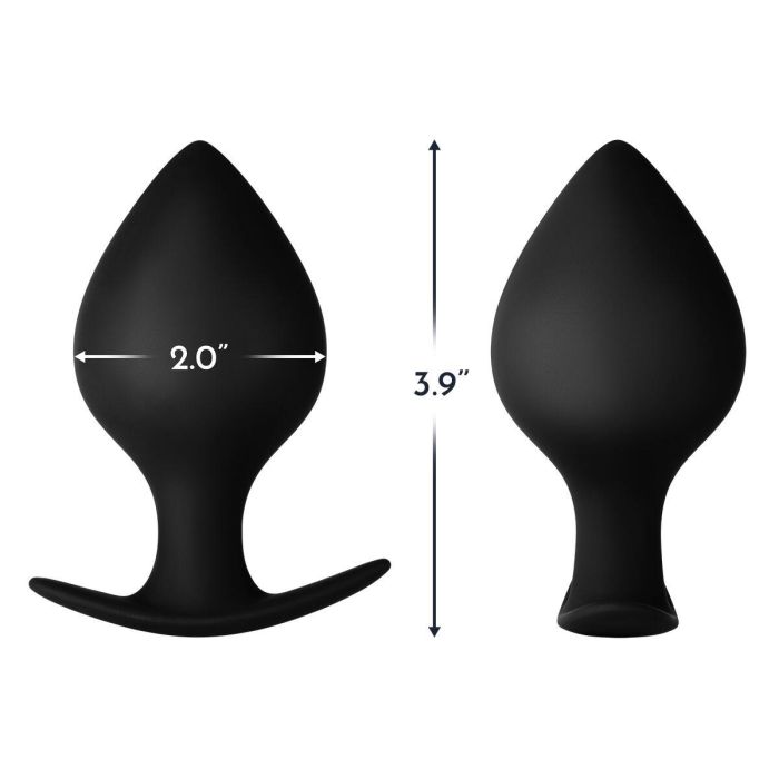 Plug Anal Forto Negro 3 Plug Anal Forto Negro 3