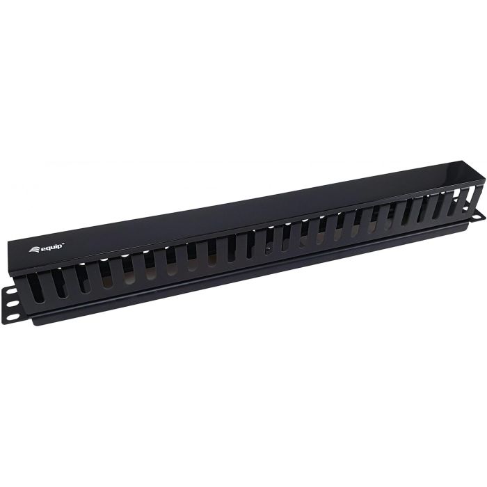 Equip 19" Rack Mount Cable Management Panel, Black 0 Equip 19" Rack Mount Cable Management Panel, Black 0
