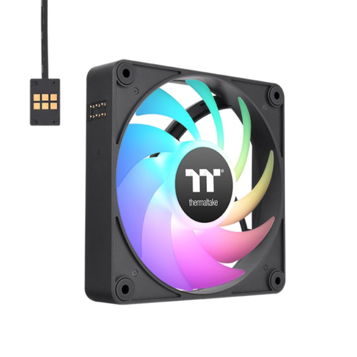 Thermaltake CT120 EX ARGB Carcasa del ordenador Ventilador 12 cm Negro, Blanco 3 pieza(s) Thermaltake CT120 EX ARGB Carcasa del ordenador Ventilador 12 cm Negro, Blanco 3 pieza(s)