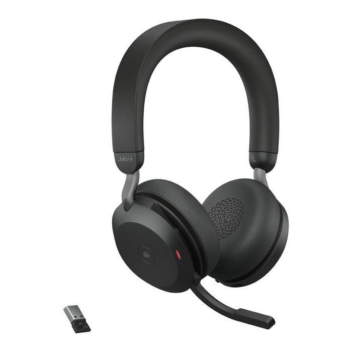 Jabra Evolve2 75 Auriculares Inalámbricos USB-A Bluetooth MS-Teams Negro 2 Jabra Evolve2 75 Auriculares Inalámbricos USB-A Bluetooth MS-Teams Negro 2