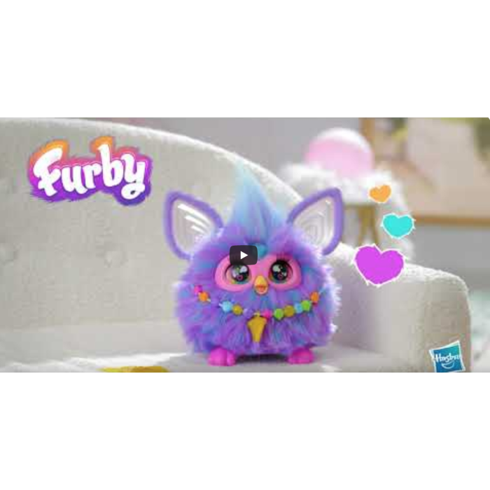 Hasbro Furby Naranja Coral - Juguete Interactivo con Reconocimiento de Voz, Modos de Juego y Lenguaje Humano 3